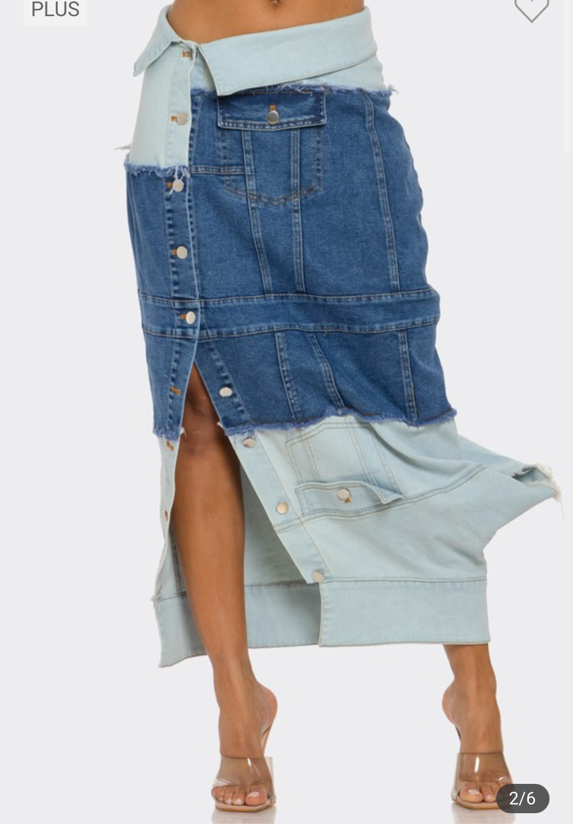 Denim Date Skirt
