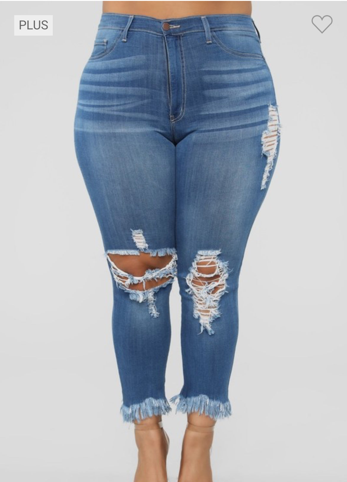 Fringy Ankles Jeans