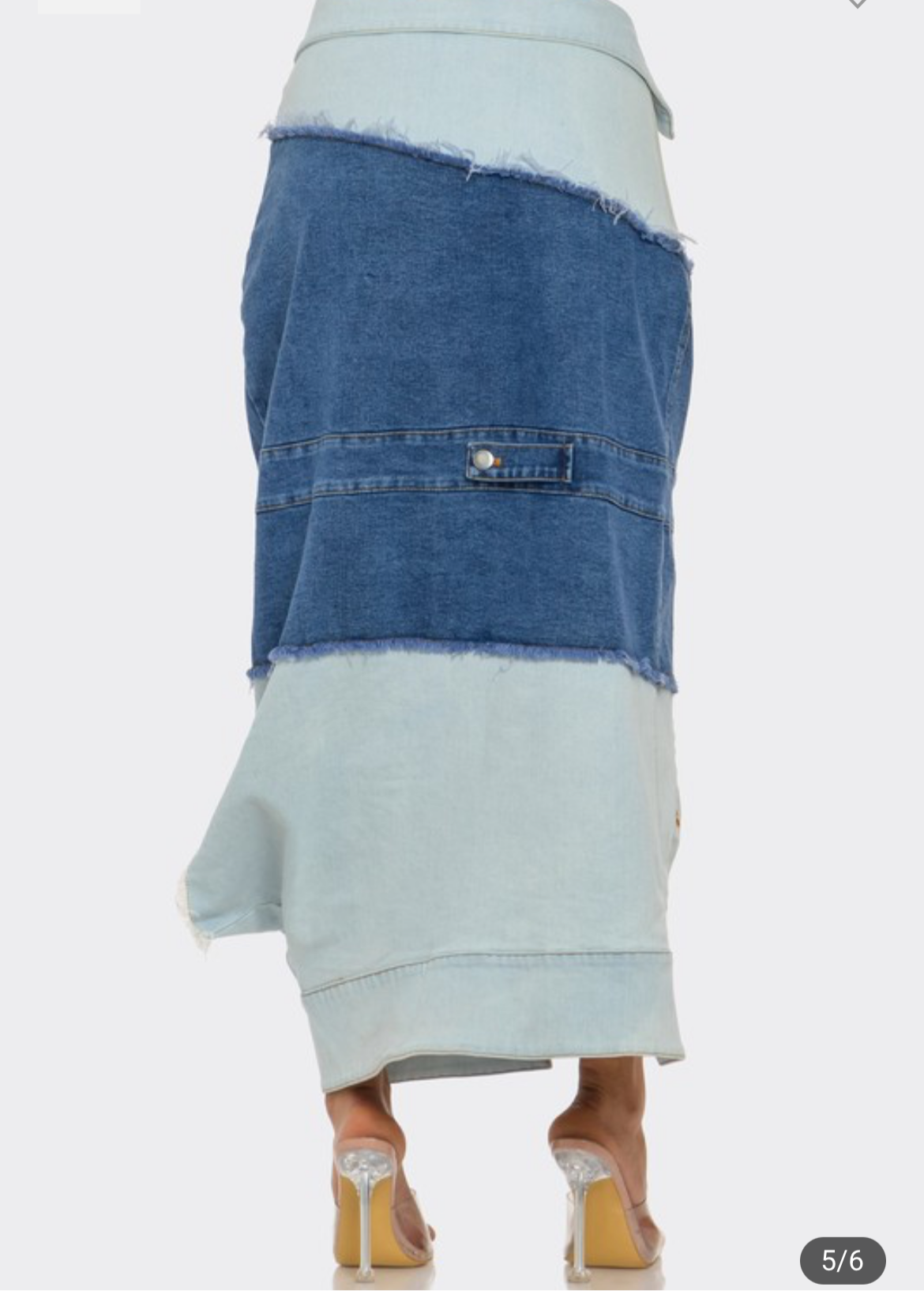 Denim Date Skirt