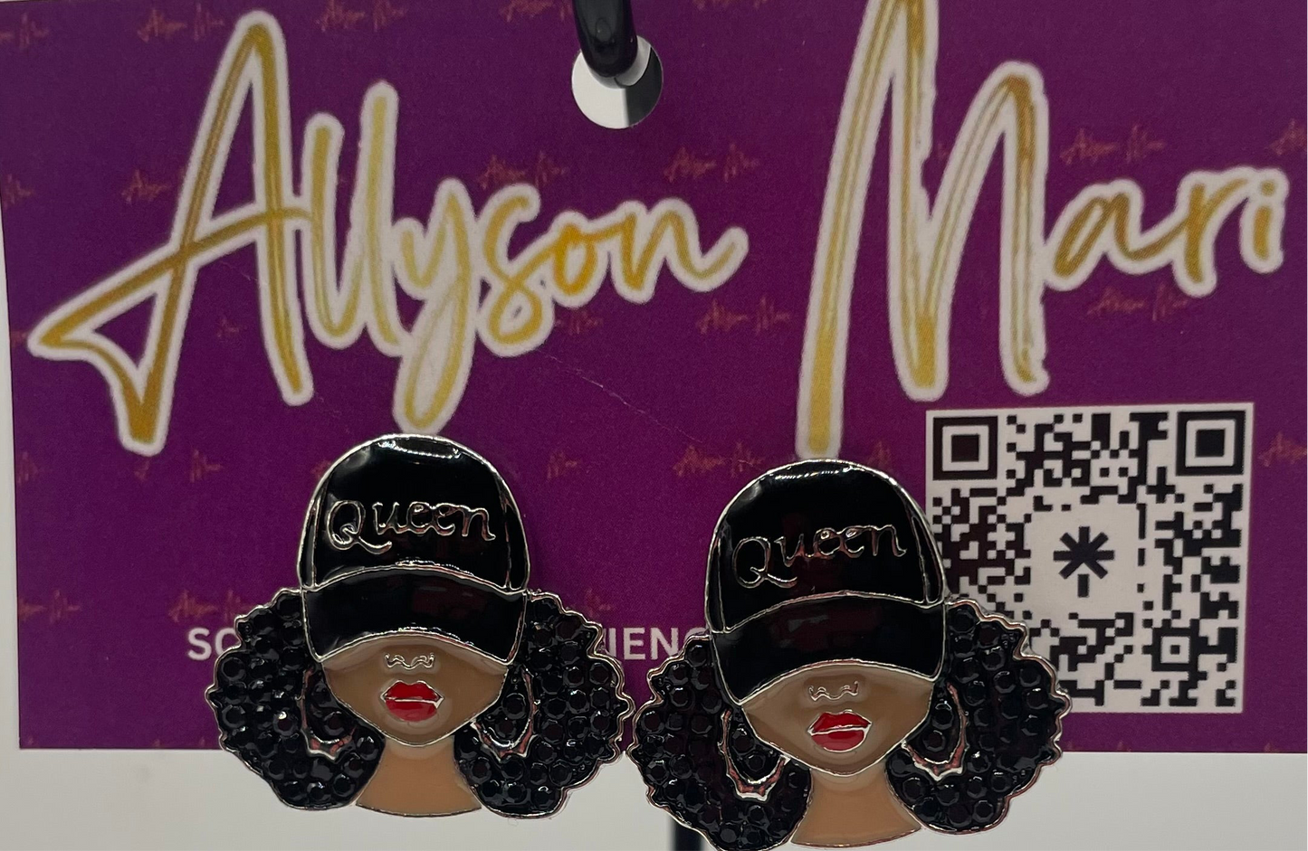 Afro Queen Earrings