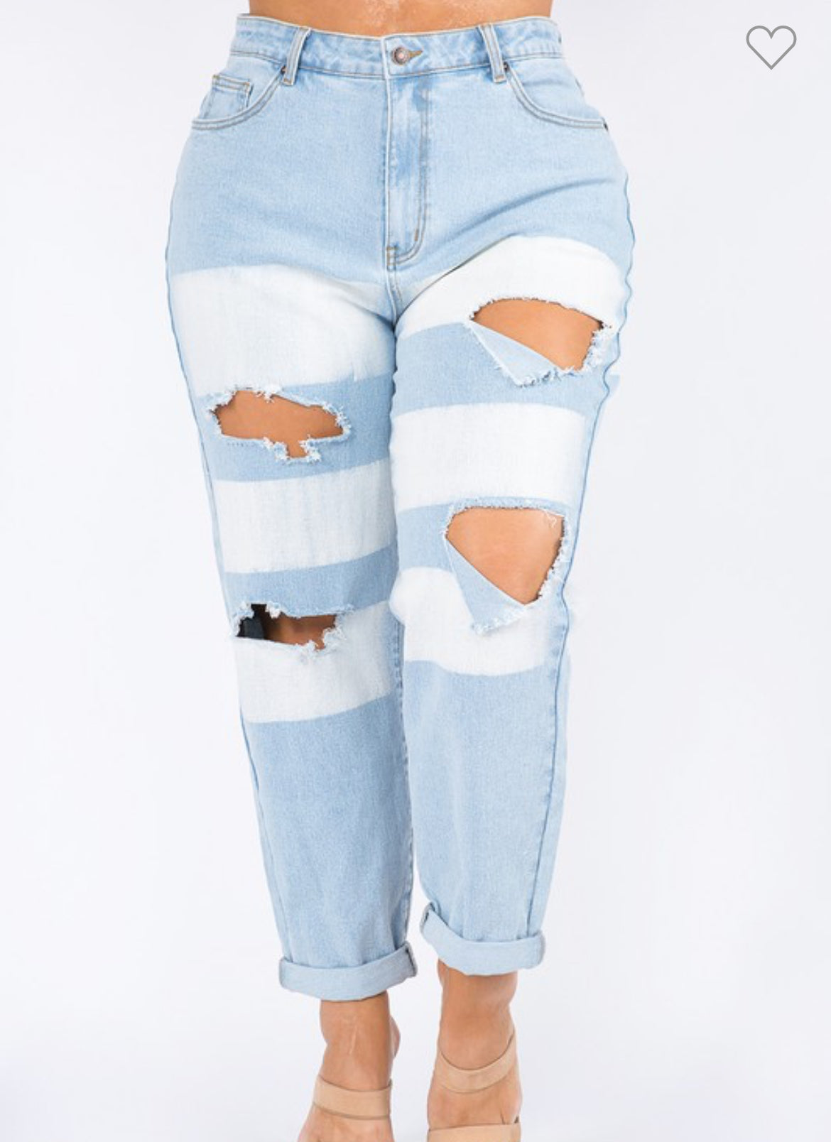 Keke Stripe Jeans