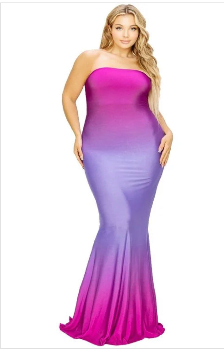 Tropical Sunset Dress
