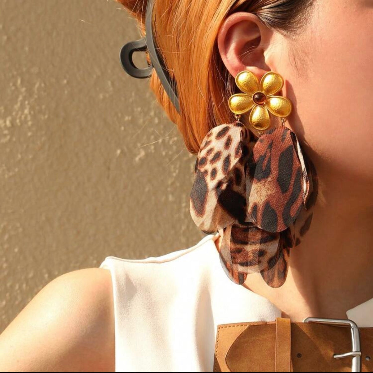 Wild Bloom Statement Earrings