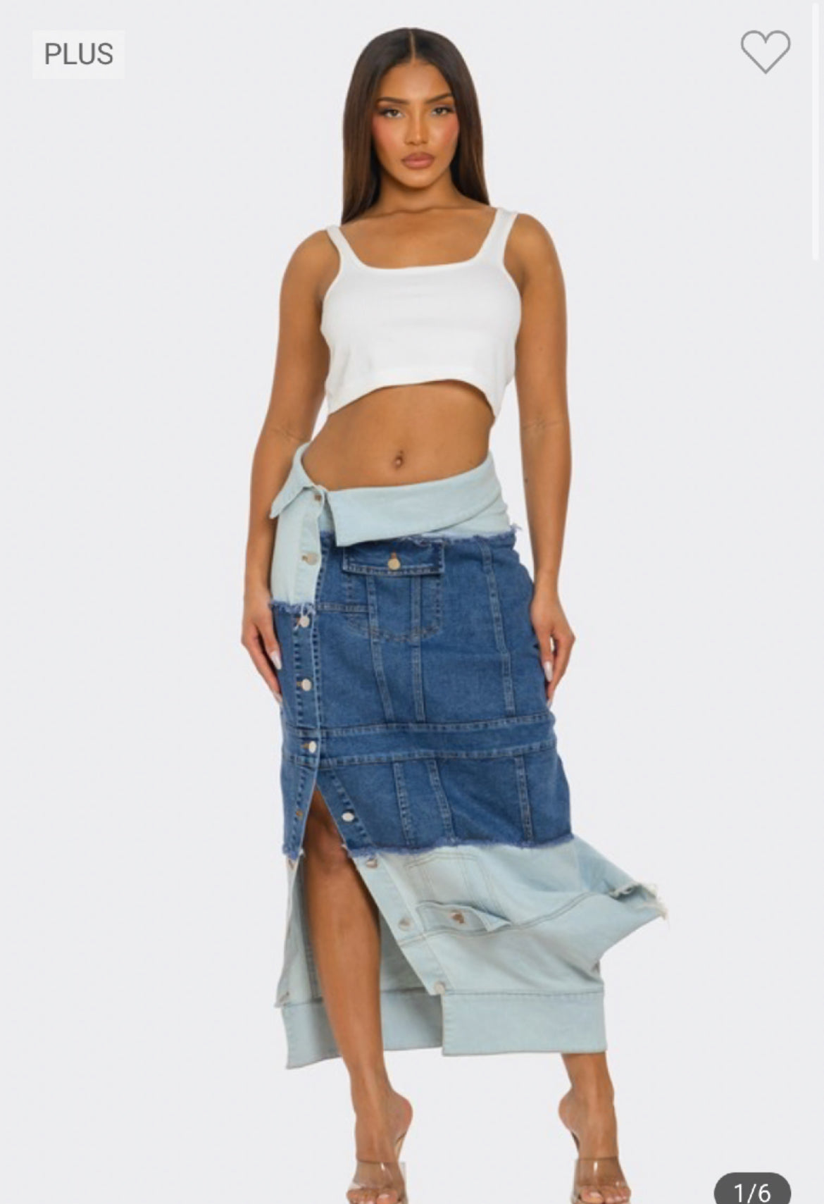 Denim Date Skirt