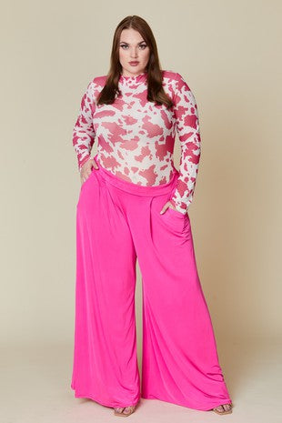 Pink Power Flow Pant Set