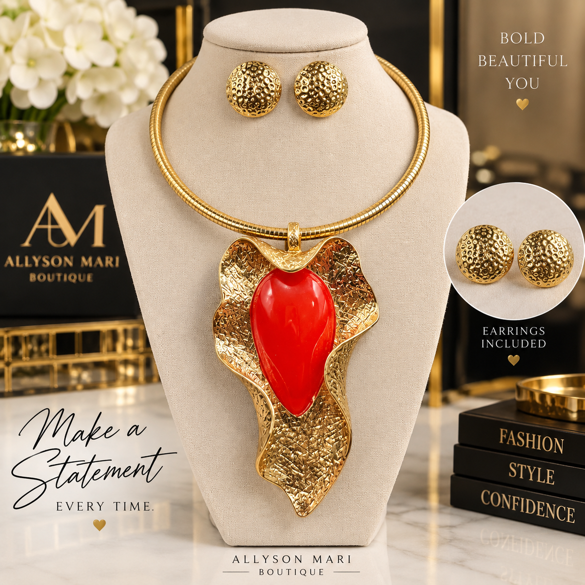 The Red Affair Statement Set N-103