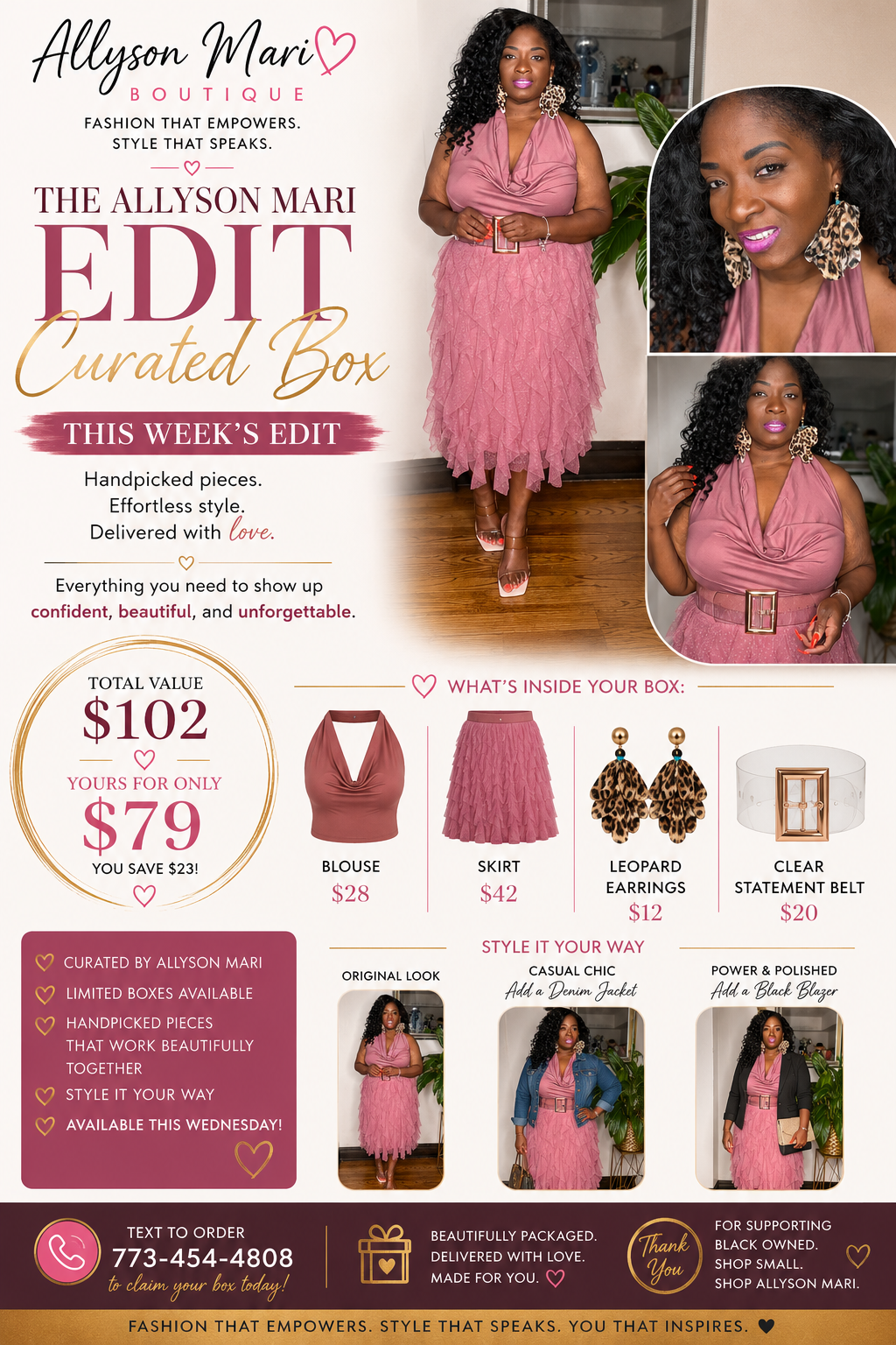 The Allyson Mari Edit: Blush & Bold