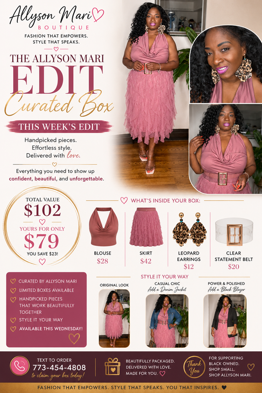 The Allyson Mari Edit: Blush & Bold