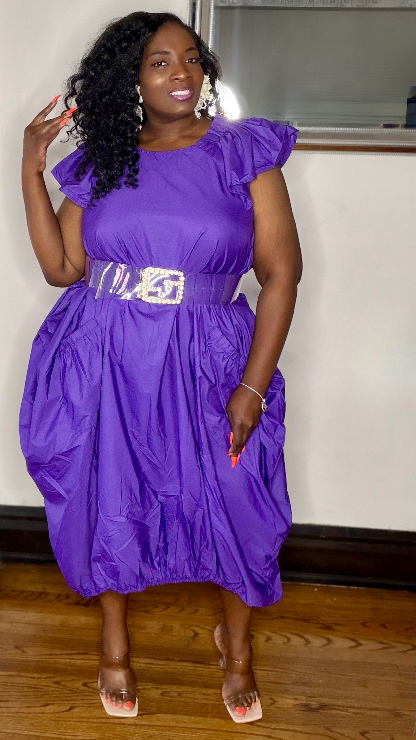 Royal Presence Bubble Dress