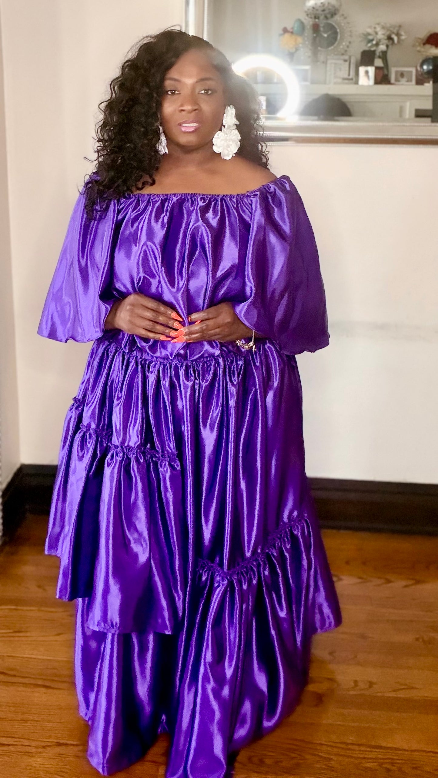 Royal Radiance Skirt Set