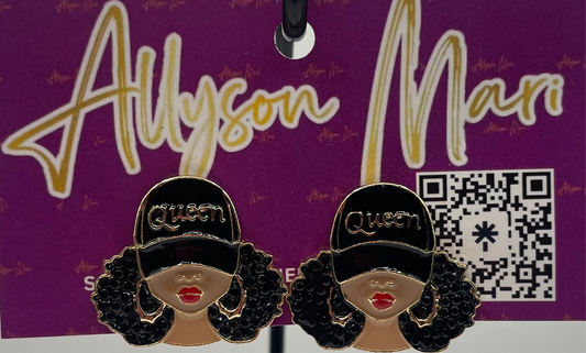 Afro Queen Earrings