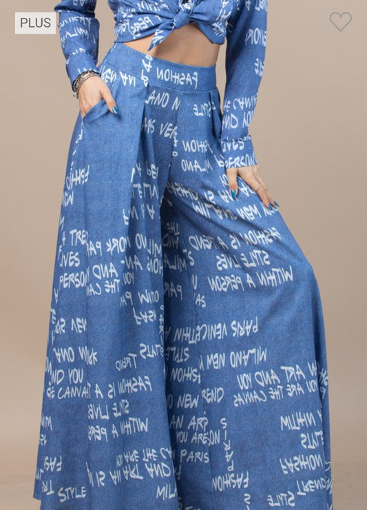 Fashion Statement Palazzo Pants