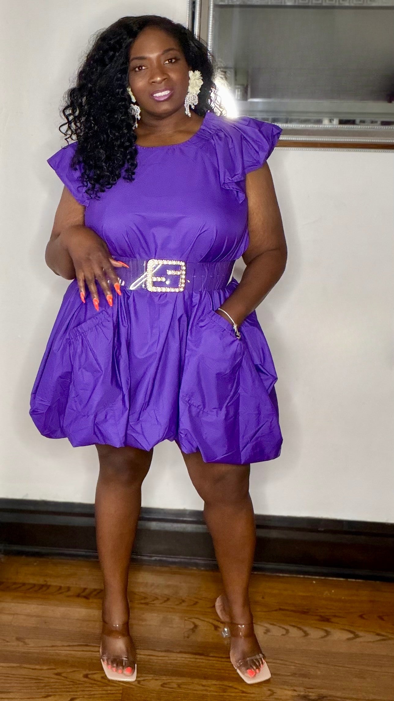 Royal Presence Bubble Dress