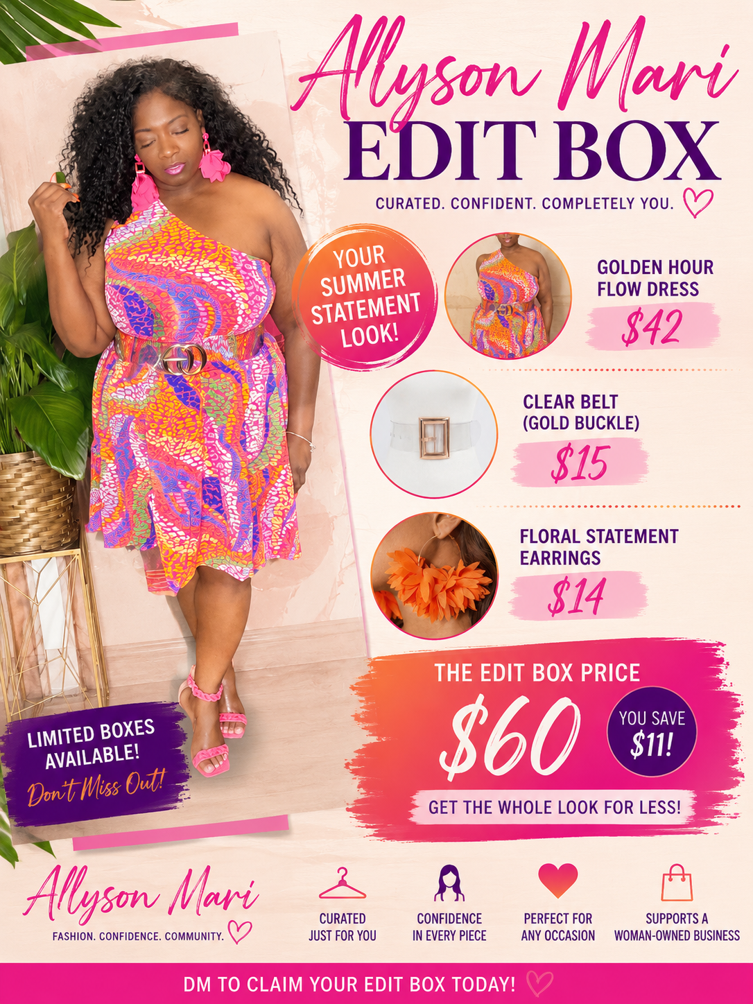 She's The Moment Edit Box