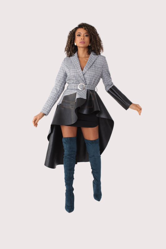 Executive Edge High-Low Blazer