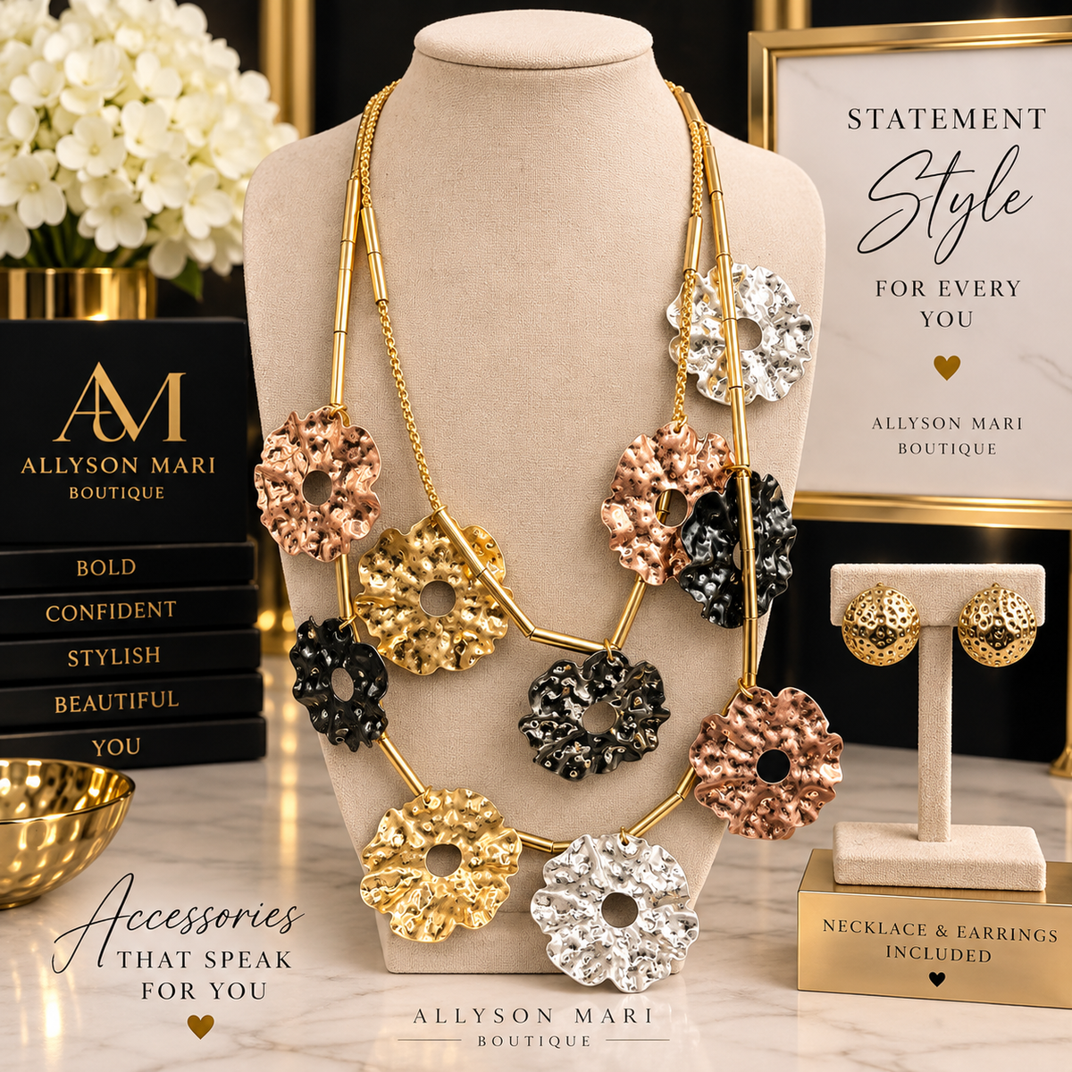 Mixed Metal Moment Statement Set N-108