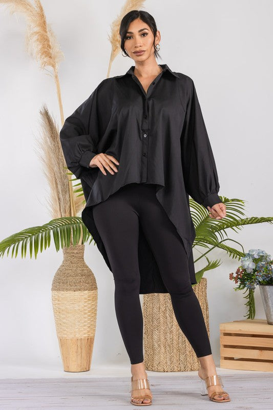 The After Hours Hi-Low Blouse