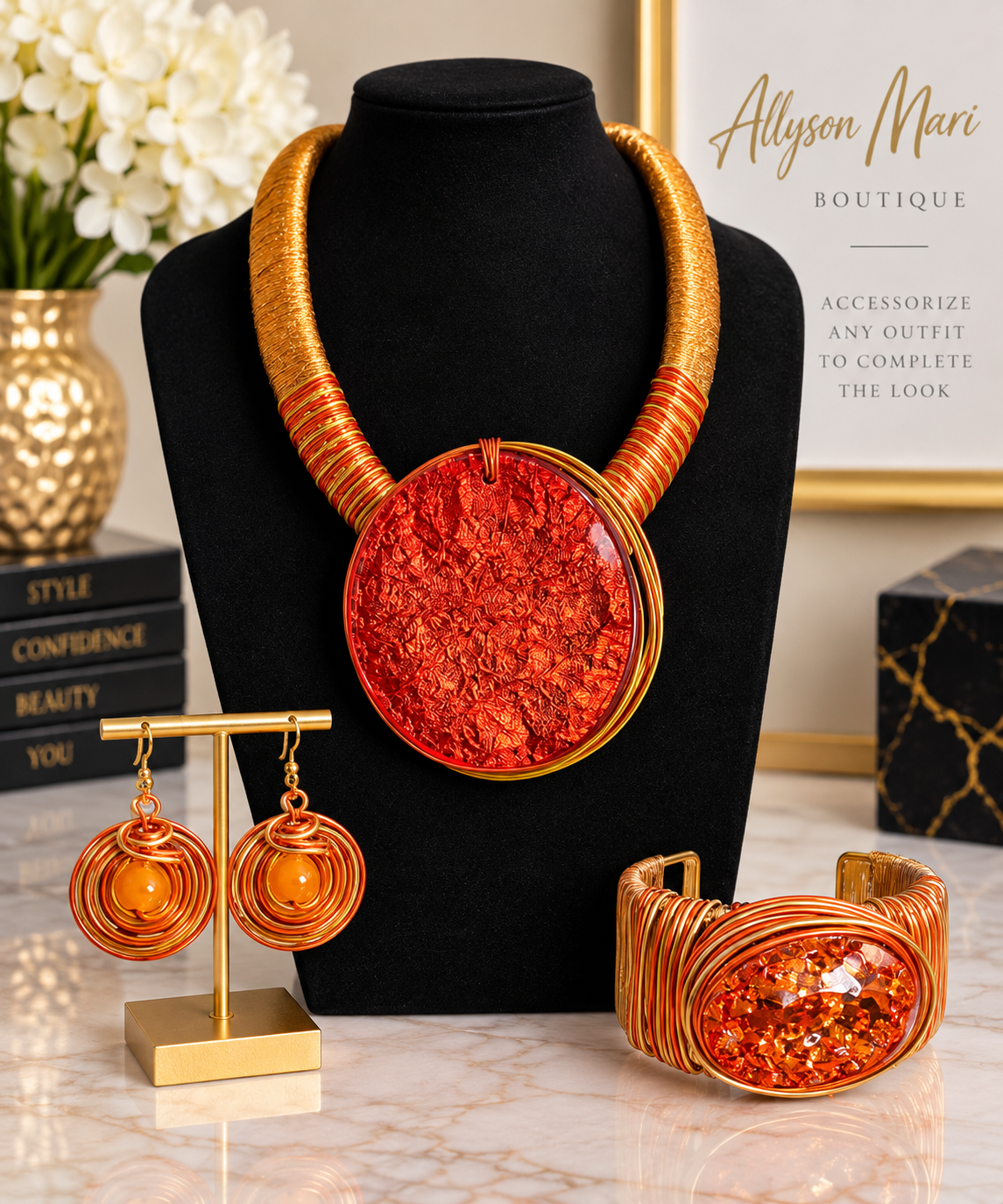 The Fired Up 3-Piece Statement Set