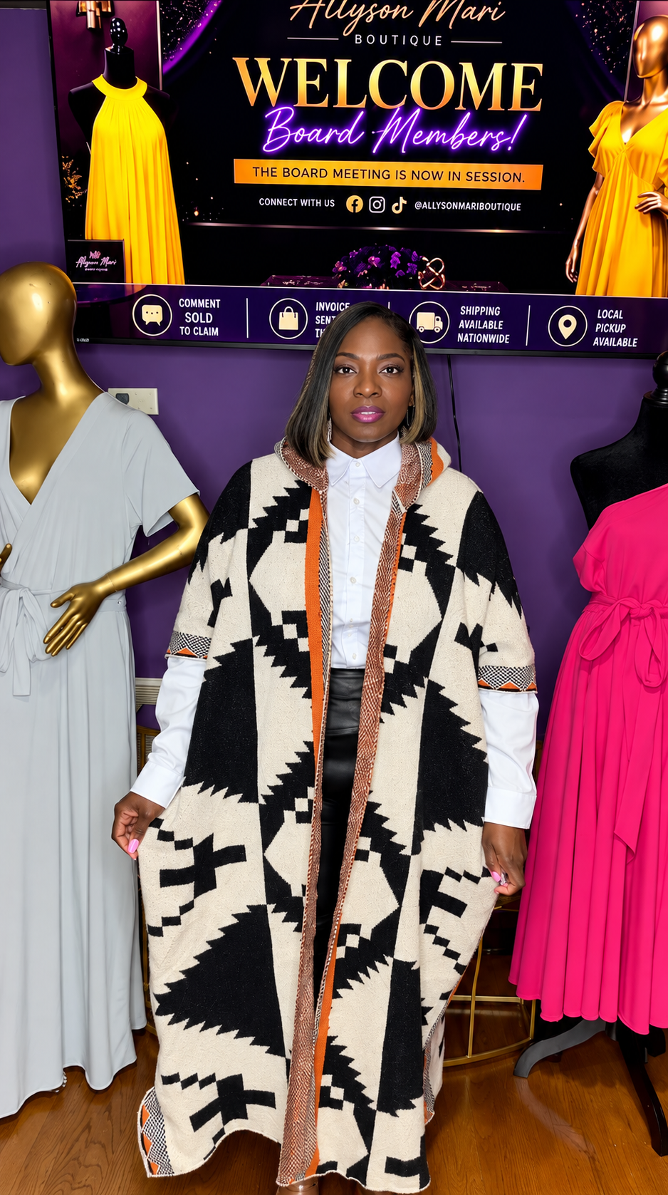 Fireside Presence Maxi Cardigan