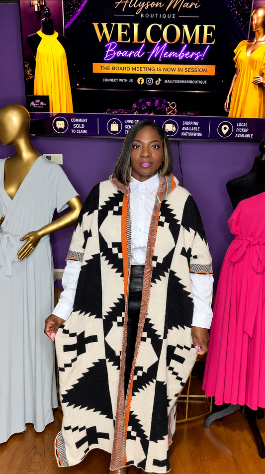 Fireside Presence Maxi Cardigan