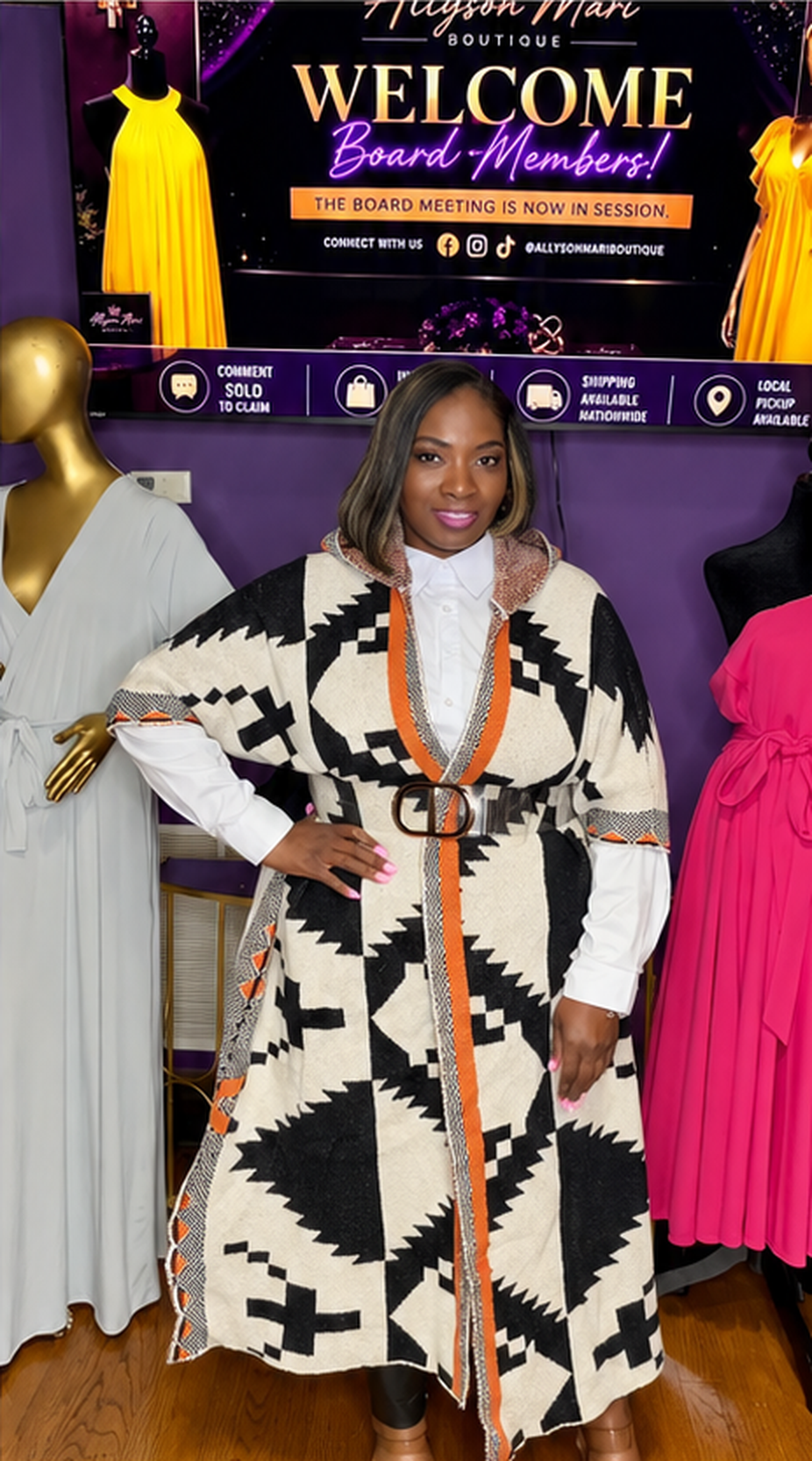 Fireside Presence Maxi Cardigan