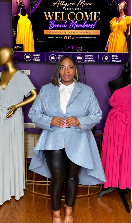 The Grand Entrance High-Low Jacket